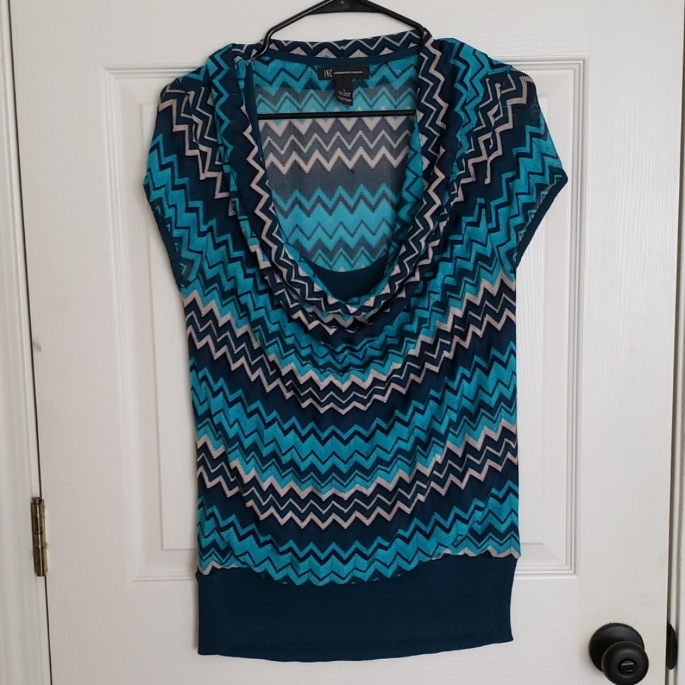 INC Short Sleeved Blouse